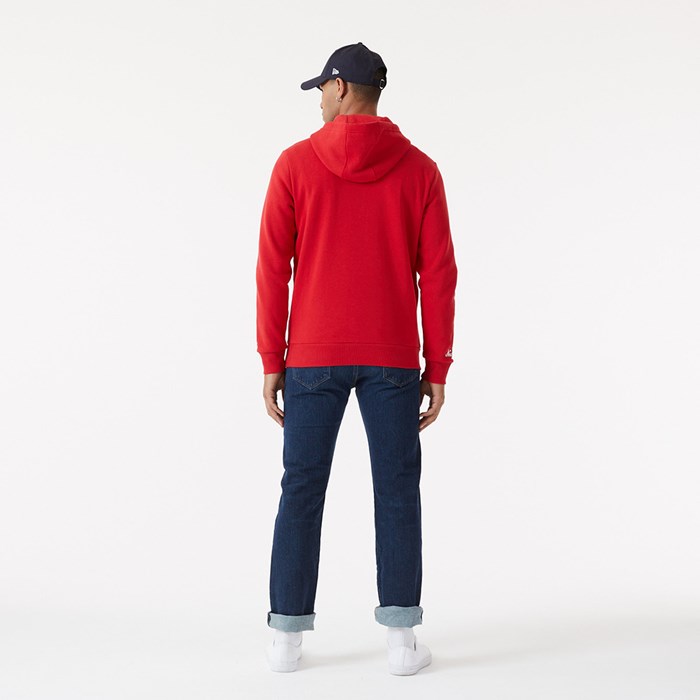 New Era 1920 Miesten Half Zip Hupparit Punainen - New Era Vaatteet Tarjota FI-795026